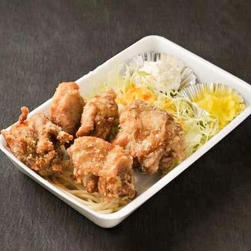 からあげ弁当5個入 (ご飯大盛りまで無料！)