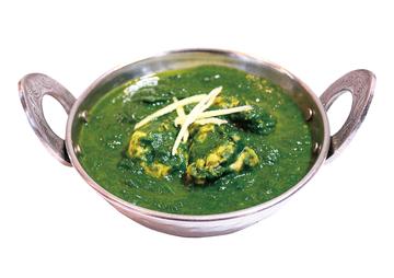 ほうれん草チキンカレー(Sag Chicken Curry 1100)