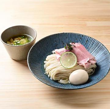 特製 魚介薫る鰹昆布水つけそば 汐