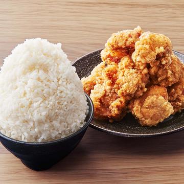 ほぼ1kgからあげごはんセット (からあげ10個+ごはん900g)