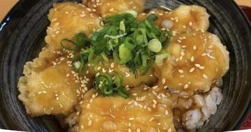 とり天丼ぶり
