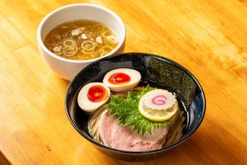 味玉昆布水つけ麺 生姜塩