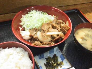 しょうが焼き定食