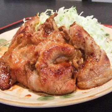 しょうが焼き定食