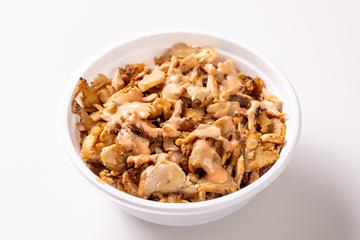ケバブ肉のみ Kebab meat only.