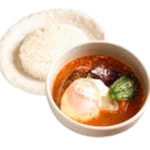 ハンバーグと野菜のスープカレー Hamburg Steak and Vegetable Soup Curry