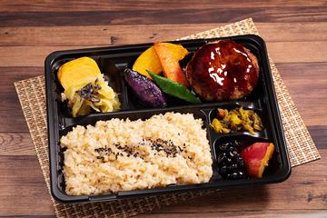 ハンバーグ 照り焼きソース弁当