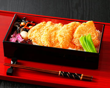 チキンカツレツ重 上