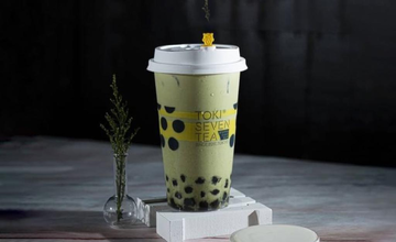 宇治抹茶タピオカミルクティーM