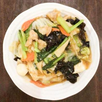 五目入りあんかけご飯(中華丼)