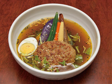ハンバーグスープカレー