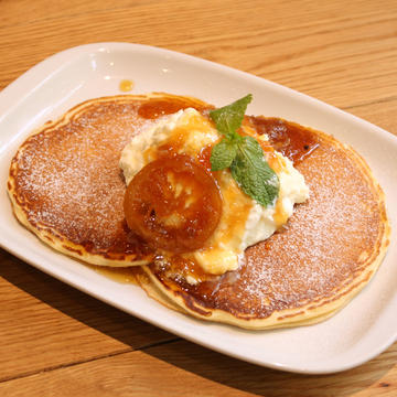 レモンと蜂蜜のパンケーキ