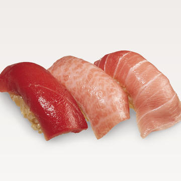 本まぐろ三貫盛