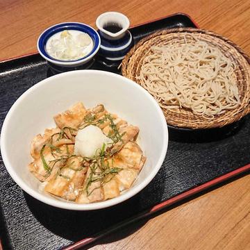 さっぱり豚丼&手打ち蕎麦セット