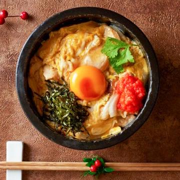 明太子親子丼 Mentaiko, Chicken＆Egg Rice Bowl