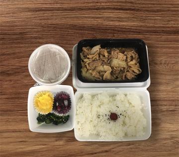 【味噌汁付き】生姜焼き弁当
