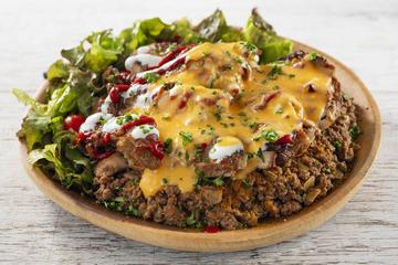 (お肉増量)tacosチーズチキンオーバーライス