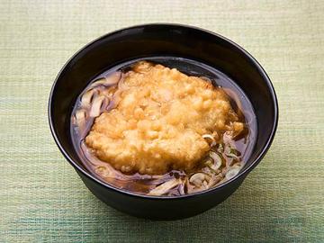 人気NO1 鶏天太麺そば！
