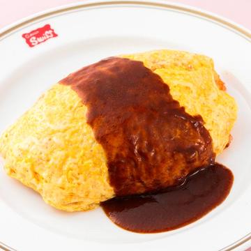 オムライス(サラダ付き)
