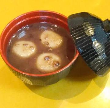 そばがきしるこ