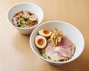 味玉つけ麺 Cold Chinese Noodles and Marinated Egg with Dipping Soup