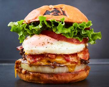 ベーコンチーズエッグオニオンバーガー Bacon Cheese Egg Onion Burger