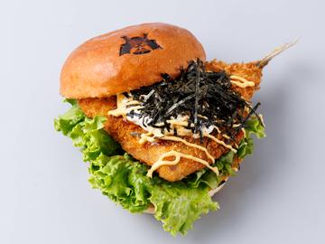 池袋店限定SHOGUN フィッシュバーガーShogun fish burger