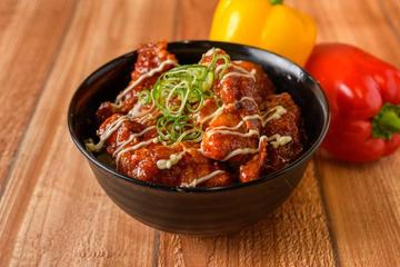 ヤンニョム唐揚げ丼