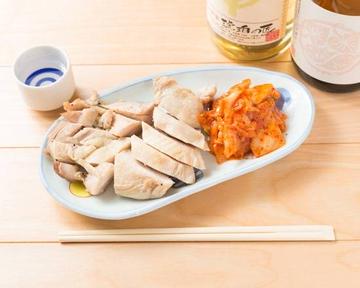 蒸しドリキムチ Steamed Chicken Kimchi