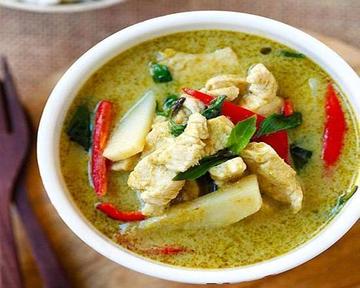タイグリーンカレー/Thai Green curry