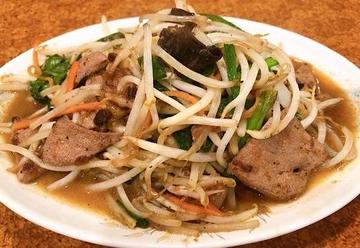 ニラレバ炒め
