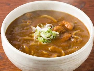 濃厚カレーそば