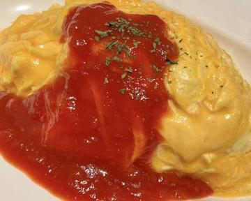 特製ケチャップオムライスSpecial ketchup omelet rice