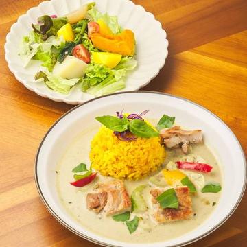 グリーンカレー サラダセット