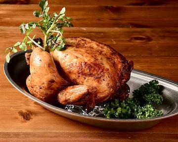 ロティサリーチキン1羽 Rotisserie Chicken (Whole Bird)