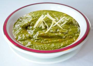 ほうれん草マトンカレーセット