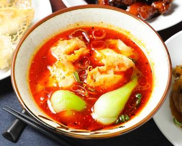 麻辣スープ餃子 Mala Soup Gyoza Dumplings
