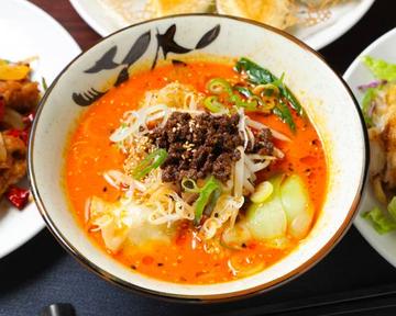 白ゴマ担々麺 White Sesame Szechuan-Style Noodles