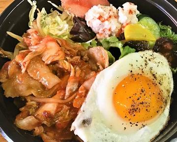 豚キムチ味噌炒めプレート