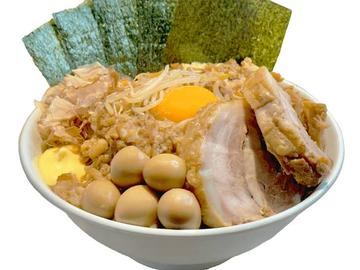 特製汁なし豚2枚(茹で麺)