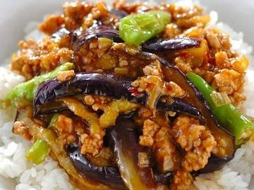 【20】麻婆茄子丼