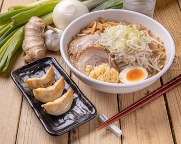 男気そば+餃子セット(3個)