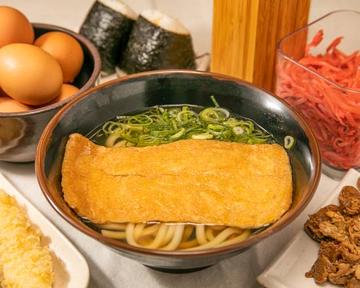 きざみうどん・そば Fried Tofu Strips Udon/Soba Noodles