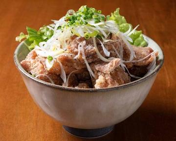 ネギ塩唐揚げ丼