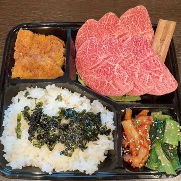 特選A5宮崎黒毛和牛和牛特上カルビ弁当(ミスジ)