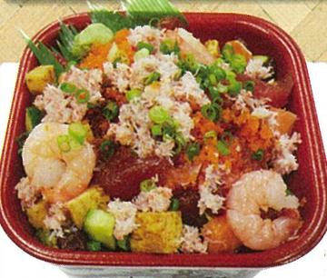 バラ丼