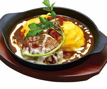 【当店人気No.3】ハンバーグデミオムライス