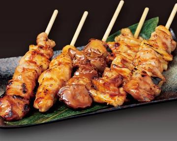 焼鳥(たれ5種) Grilled Skewers (5 Assorted Sauce Sticks)