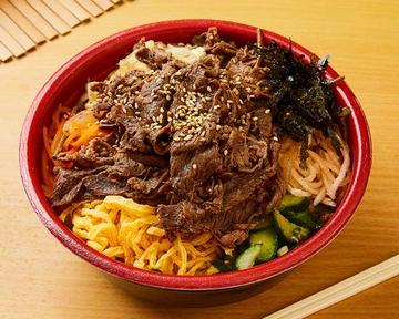 牛カルビビビンバ丼 Beef Spare Rib Bibimbap Rice Bowl