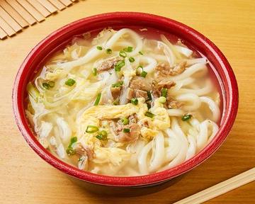 カルビうどん Spare Rib Udon